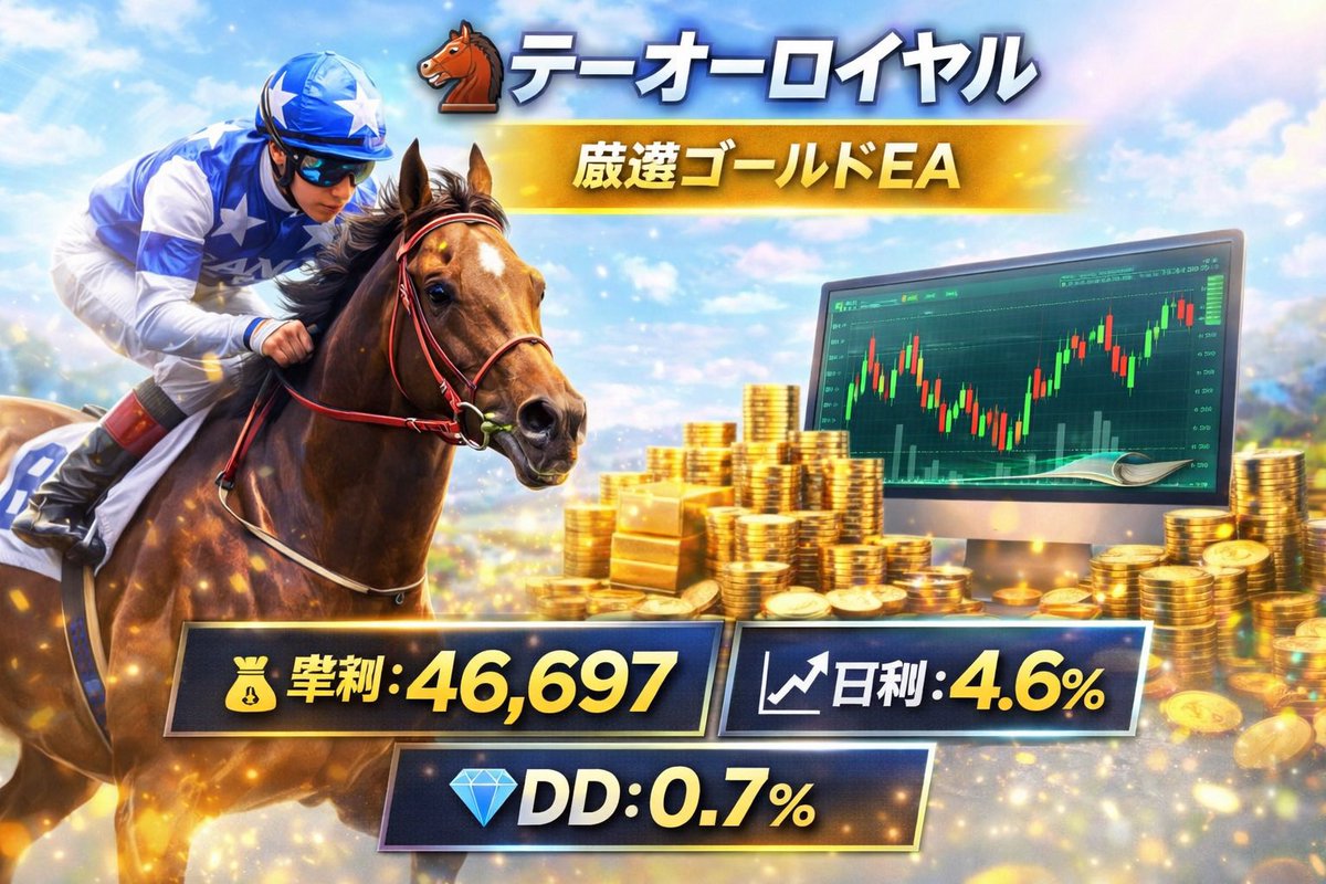 すぴちゃんJEA FX自動売買/ゴールドEA/GOLD/ドル円/爆益/XAUUSD tweet media