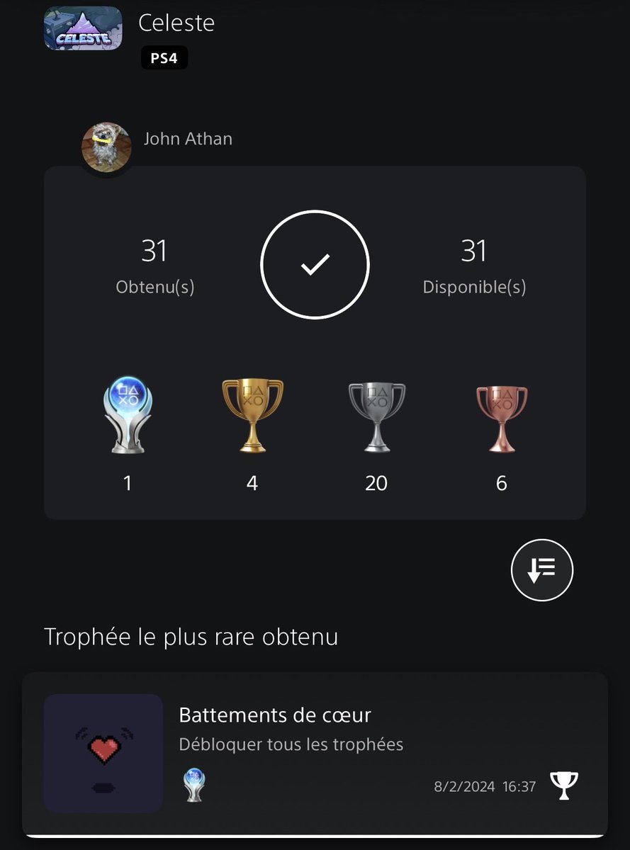 DPTSML's tweet photo. @NotiPlay_ Les 4 dont je suis le plus fier ! https://t.co/a7uoS9Tl6Z
