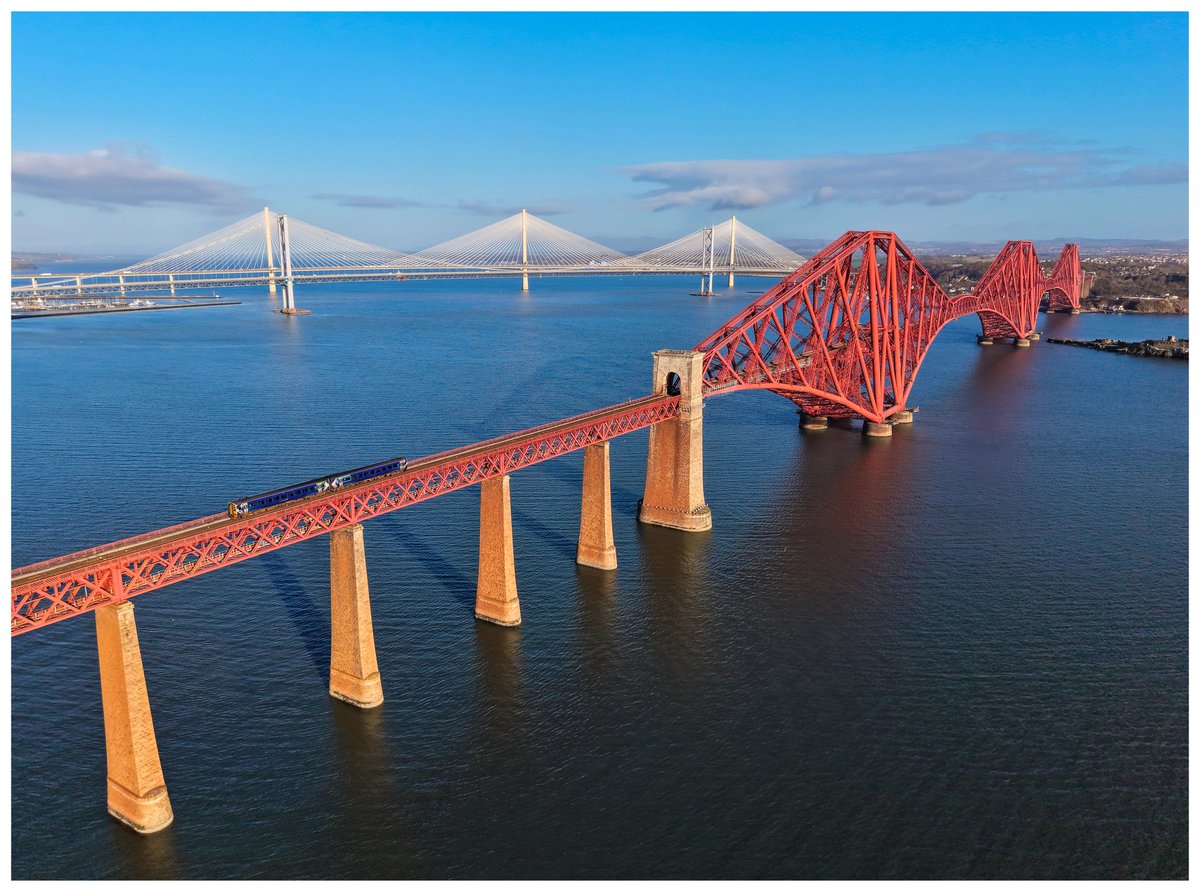 FrancisMcC33178's tweet image. Iconic Scotland the stunning bridges crossing the river forth The Rail &amp;amp; Road links from Edinburgh to Fife @VisitScotland @ForthBridges @FBWhisky @Scottish_Banner @BBCScotWeather @NewForthBridge @ScotlandUnwrap @tours_scotland @BBCScotlandNews @TheOneShowShow #Bridges #Forth 😁❤️