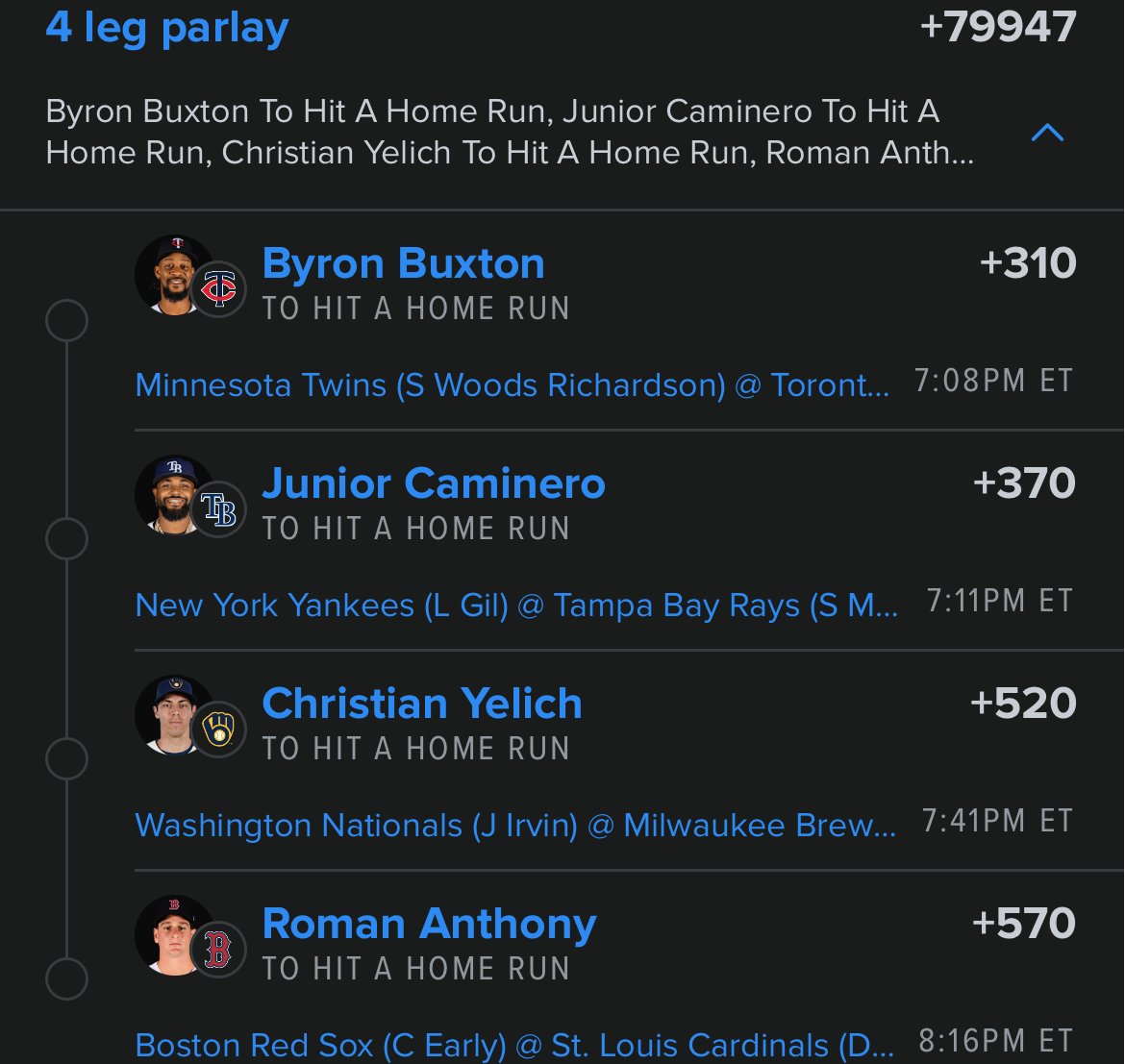 Lottolocks's tweet image. #MLB HOME RUN LOTTO 👀🔥

@Playbook (link to tail in comments 🔗)