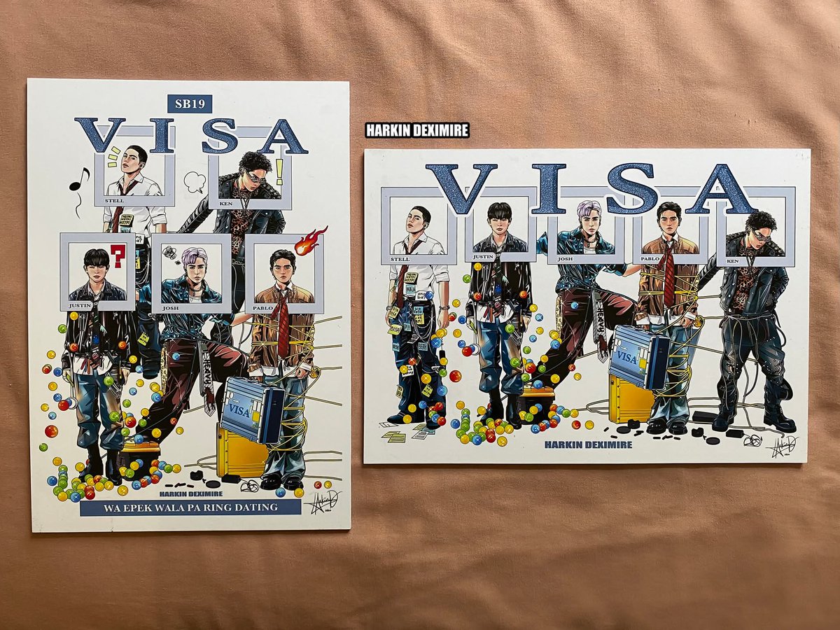 My VISA artworks on A4 sintra boards! 🤗

They're also available as a sintra board! Feel free to message me if interested. 💌

Good evening! 🌙

#SB19 #WakasAtSimula #SB19WakasAtSimula #SB19WaS #art #artwork #drawing #draw #design #illustrationart #sintraboard #Order