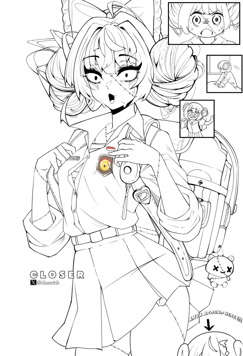 Closer.ティンタ(Commission Open 4/5) tweet media