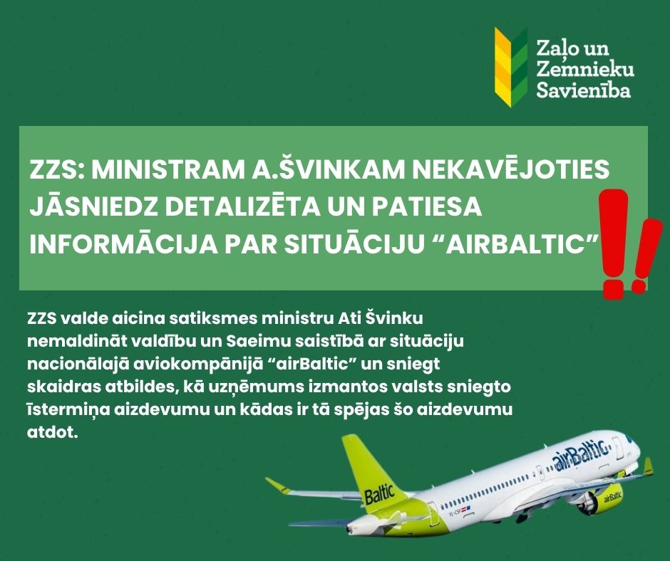 Zaļo un Zemnieku savienība tweet media