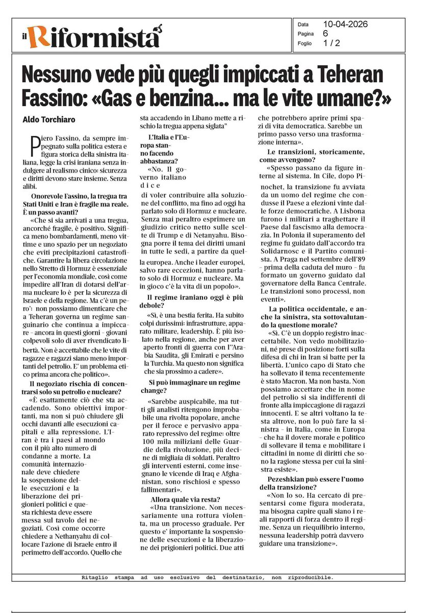 Piero Fassino tweet media