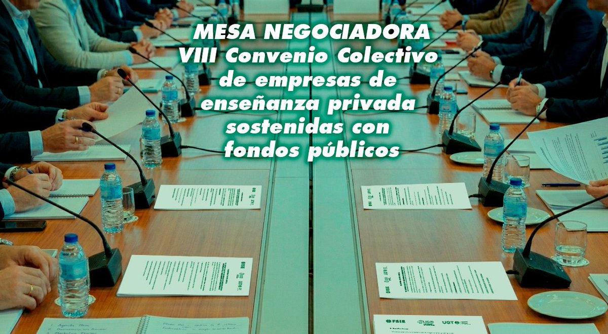 FsieCantabria's tweet image. 🚀 Arranca la negociación del VIII Convenio

@FSIE presenta junto a USO y UGT una Plataforma Conjunta: 
✅ Menos carga burocrática. 
✅ Desconexión digital real. 
✅ Mejoras salariales y para el PAS.

📅Próximas reuniones: 6 y 18 de mayo.
+ info: fsie.es/actualidad-com…
#FSIE