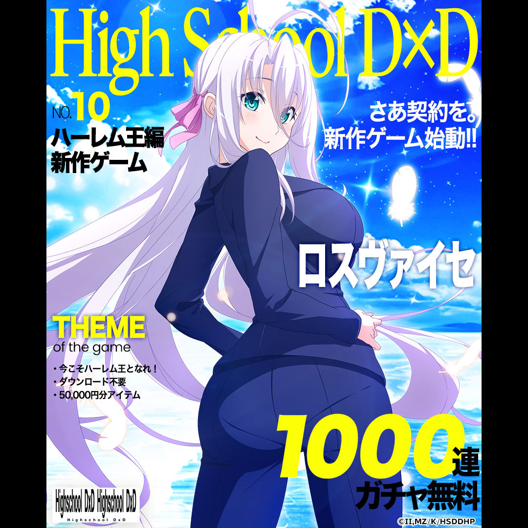 ハイスクールD×D Operation paradise infinity_デベロッパー tweet media