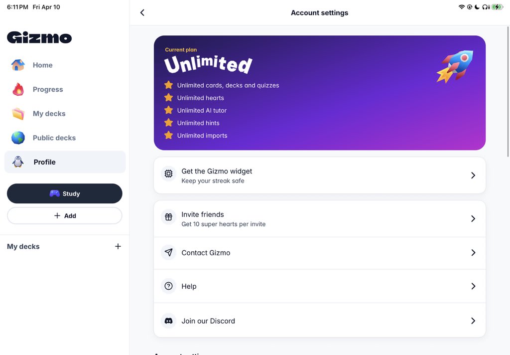 rcnj2n's tweet photo. big vouch @sabriya1342532 ! got my 12m gizmo unlimited acc hehe tyyy very fast and very nice pa admin! #sabsproofs https://t.co/YpyhrqPTcv