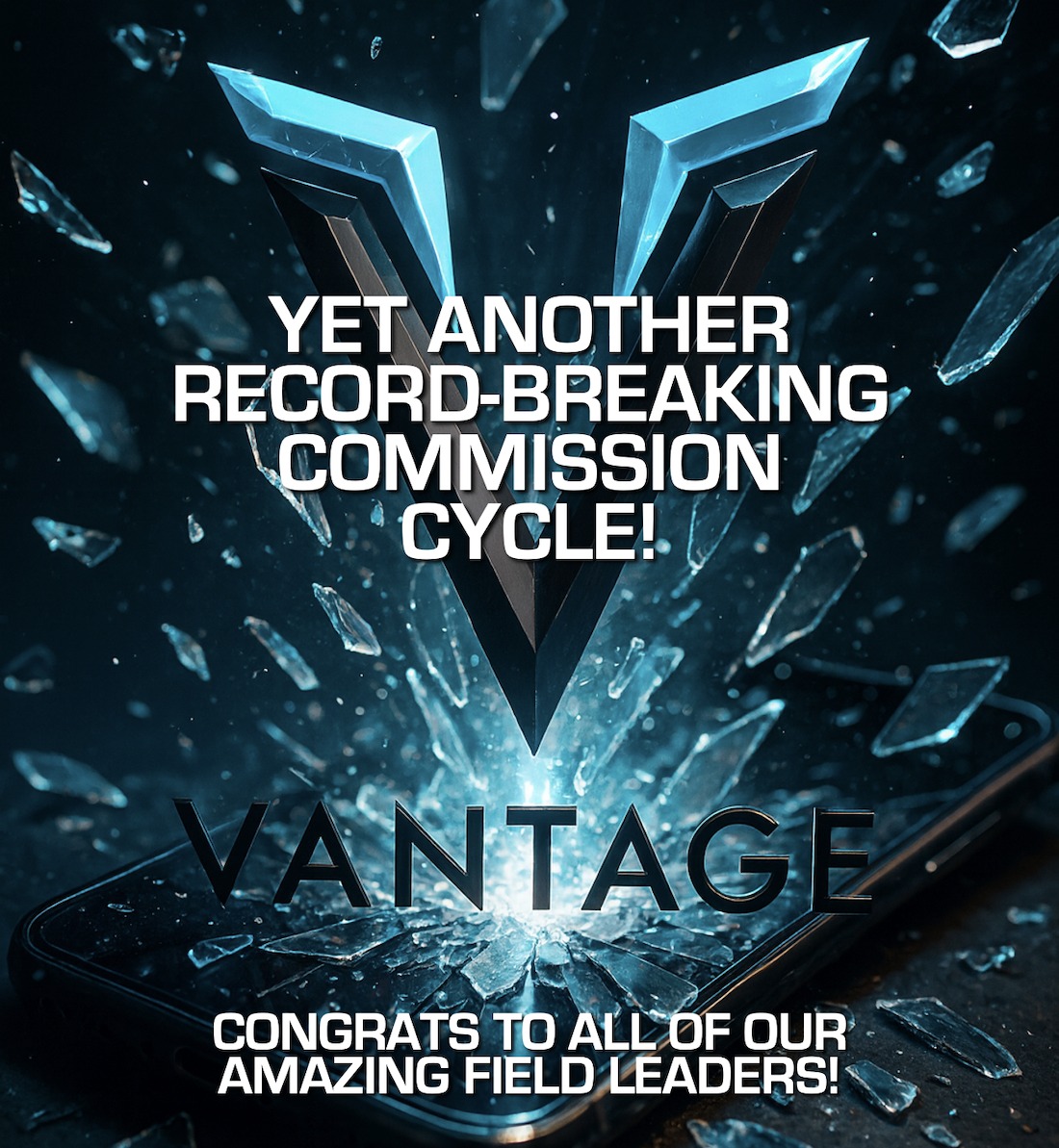 AllianceVantage's tweet photo. Yet another record breaking week at Vantage! CONGRATS to all of our amazing field leaders! We are on fire!! #Vantage #VLife https://t.co/4nqTXhWSbU