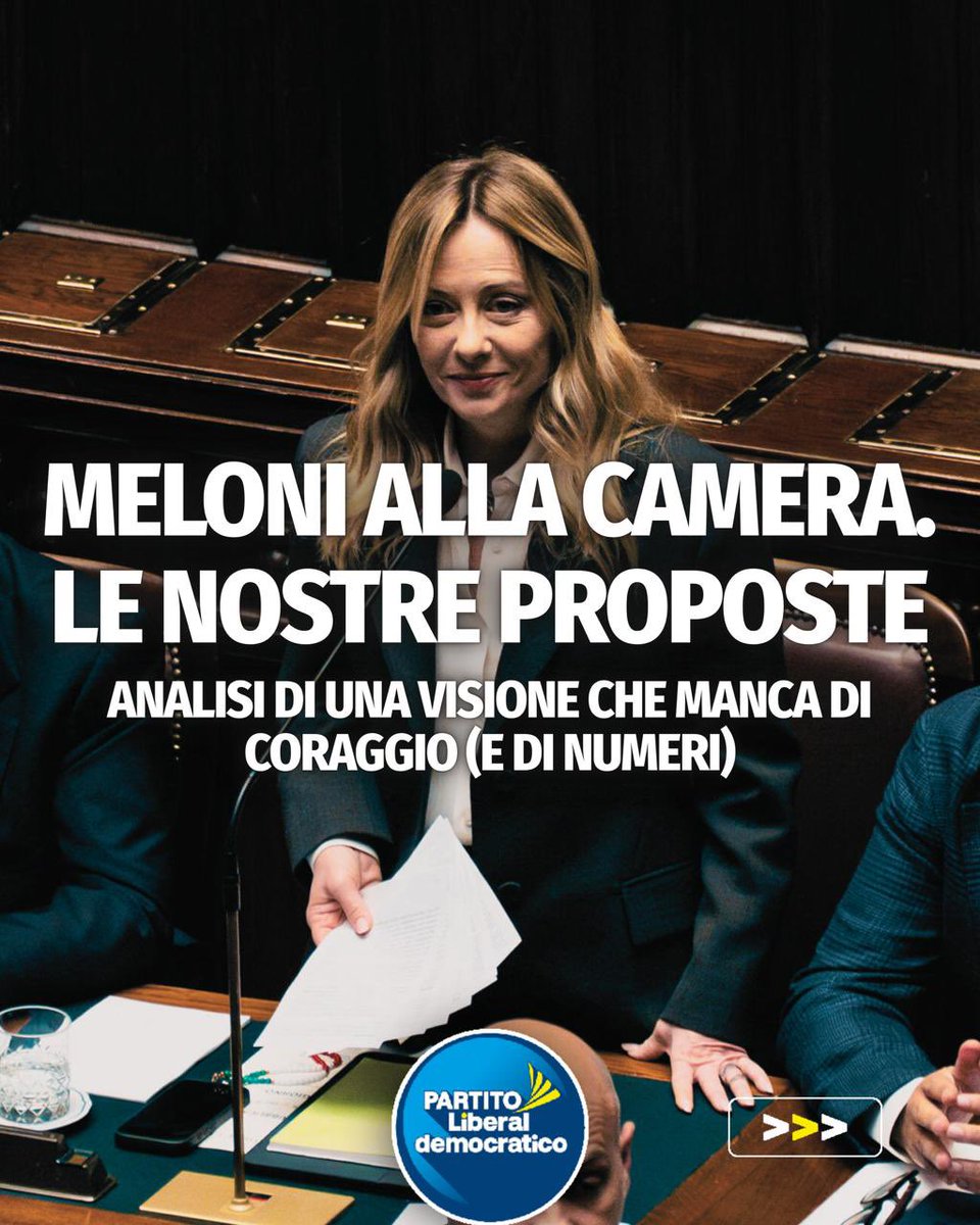 Partito_Libdem's tweet photo. Si è detto che l’informativa della Meloni di ieri in Parlamento è stata l’inizio della campagna elettorale. 

Benissimo. Noi la campagna elettorale la faremo così: con delle proposte chiare. https://t.co/bedNxxq2bE