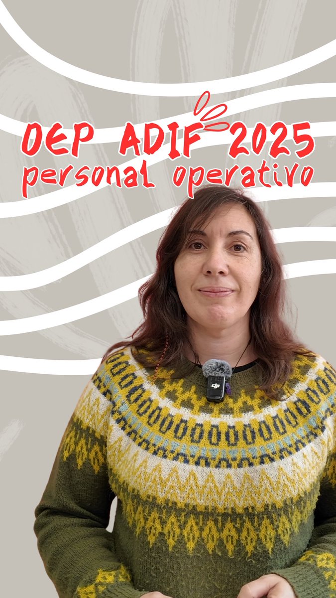 CCOO_FER's tweet photo. ‼️Es el turno del Personal Operativo de Adif 

🤔¿Te presentaste de la OEP 2025?  ¿Estás en la nota de corte para conseguir en alguno de los perfiles?

Mira nuestro Instagram para ver los enlaces
🔗  https://t.co/UnVRn6Ocjk https://t.co/sBNwillMdy
