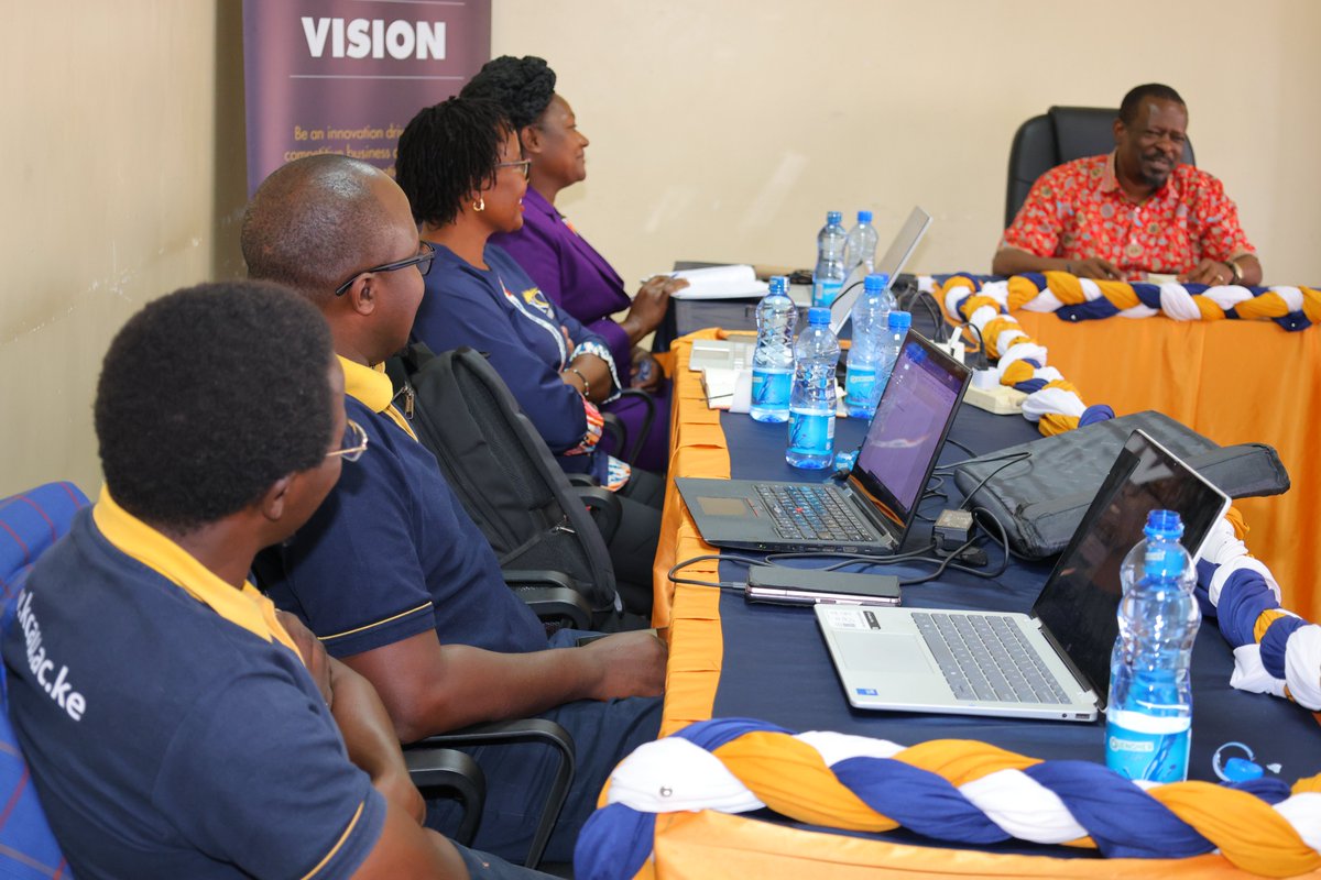 KCAUVC's tweet photo. #Strategy isn't a plan on a shelf. It's a living conversation.

Today, I'm hosting @kcauniversity Campus Directors from Nairobi CBD, Kitengela and Western Campus in #Kisumu for a quarterly strategic caucus to check alignment, celebrate wins and identify gaps.

#MadeByKcau https://t.co/QGaisquj6S