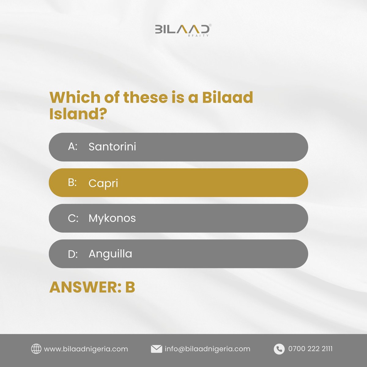 Bilaad Realty Nigeria tweet media