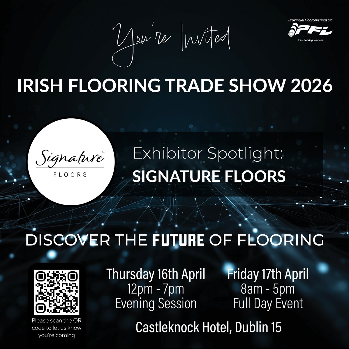PFL_Ireland's tweet image. Irish Flooring Trade Show Exhibitor Spotlight: Signature Floors

Signature Floors will be launching of two new premium #carpet collections – Inspirations Axminster and Merino 100% Wool Wilton.

16th &amp;amp; 17th April. Castleknock Hotel, Dublin. Register now on irishflooringshow.ie