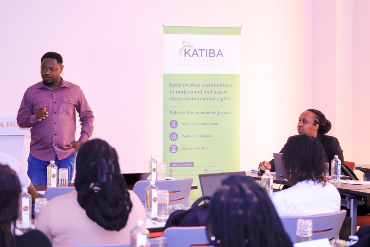 katibainstitute's tweet image. Day 2:

The training focuses on climate change law and the practical realities of carbon markets, while highlighting how environmental and climate jurisprudence is evolving in Kenya and globally.

#ClimateJustice #EnvironmentalGovernance #AccesstoInformation