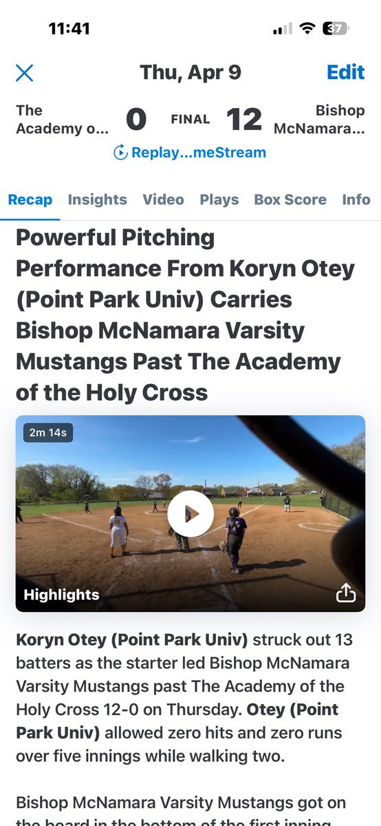 BMHSoftball tweet media