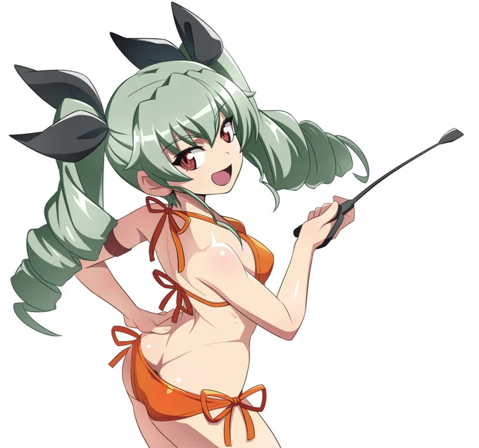 ガールズ&パンツァーのアンチョビさん～