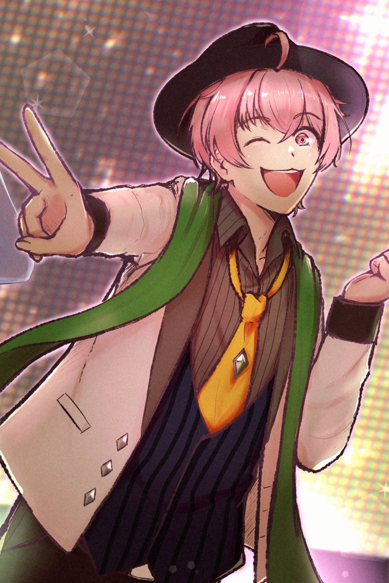 Behold!! The newest ichu GR pair for the outfit swap banner 🔥🔥🔥

Thank you so much to るもさん (<a href="/Wee2sm/">るもさん@ﾌｧｲﾅﾙ全通</a>) for graciously accepting my art collab invite!!! 🩷💚🩷💚