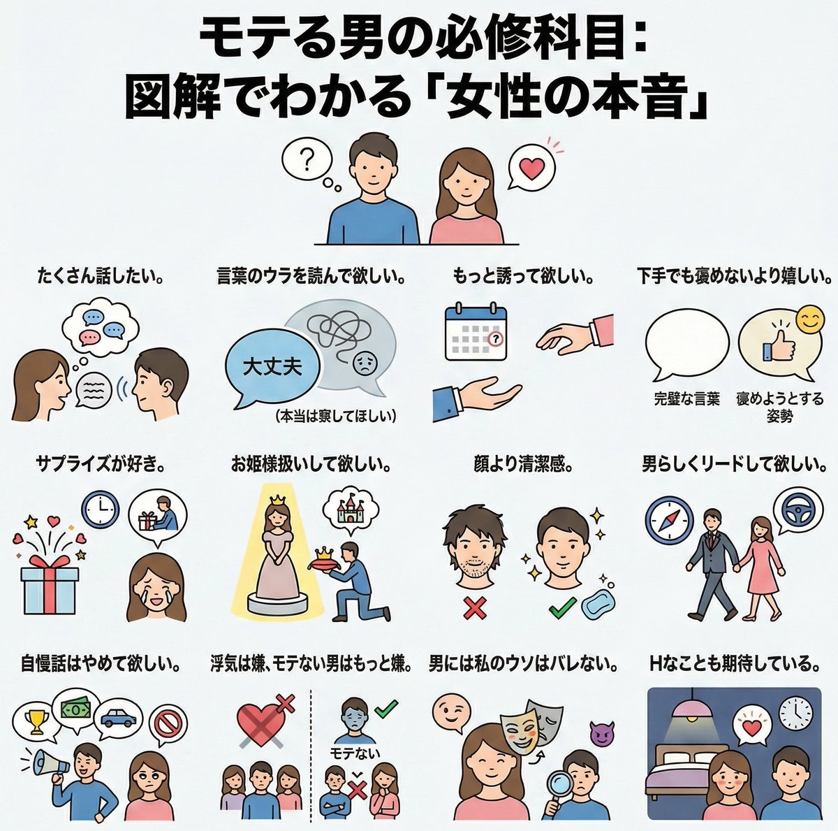 ぢえお｜モテる男のモテ知恵-ぢえ- tweet media