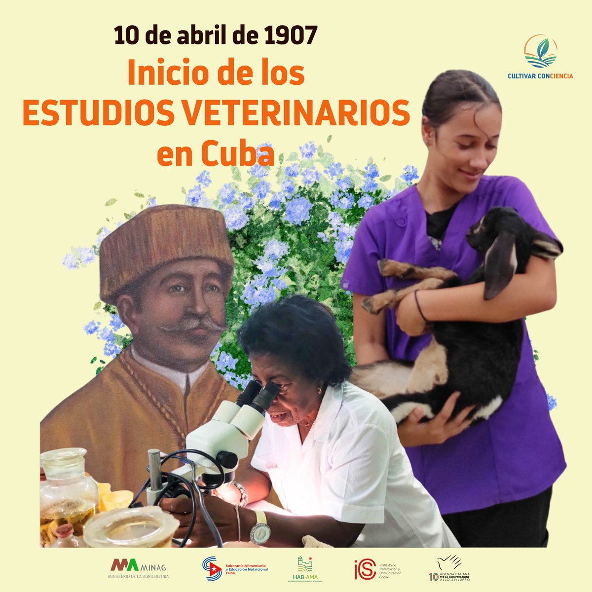 Los estudios veterinarios en #Cuba, desde sus orígenes, han constituido un pilar esencial para el bienestar social. Desde su evolución, ha sido clave para el progreso científico y el fortalecimiento de la salud pública.  🐕👩🏽‍⚕️🌱

📹 bit.ly/4cjrc78

#CultivarConciencia