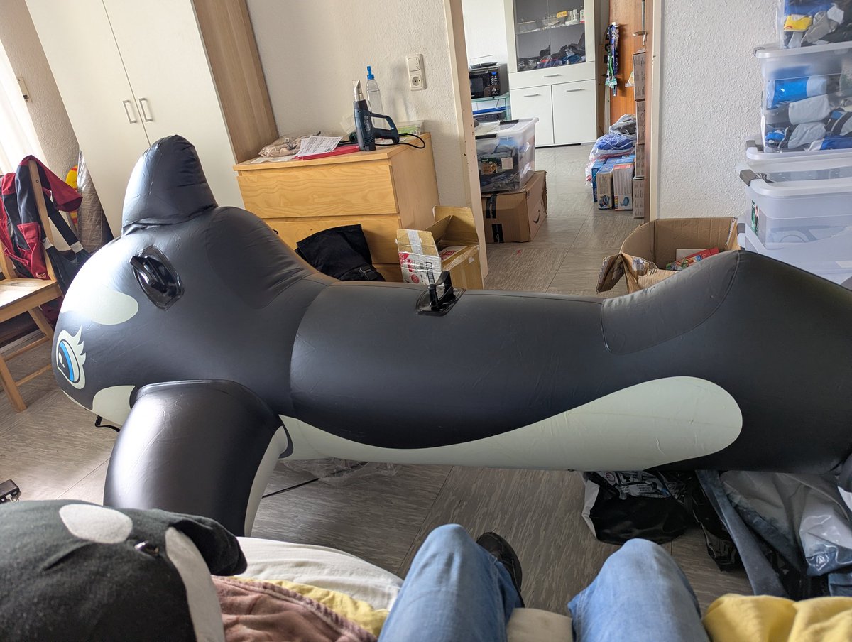 Orcafan_2002's tweet photo. Hey folks!

I have finally the two seater from Intex in 2003 OMG!!!!

It's a Birthday present from a good friend. https://t.co/r27tTMWbXF