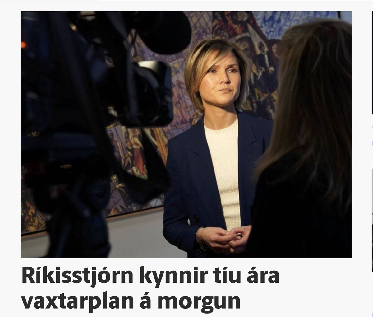gudditexas's tweet photo. 10 ár af skattahækkunum, vaxandi atvinnuleysi og verðbólgu. Hlakka til að heyra viðtalið hennar við Rikka G í Brennslunni. https://t.co/8395ABgvrX