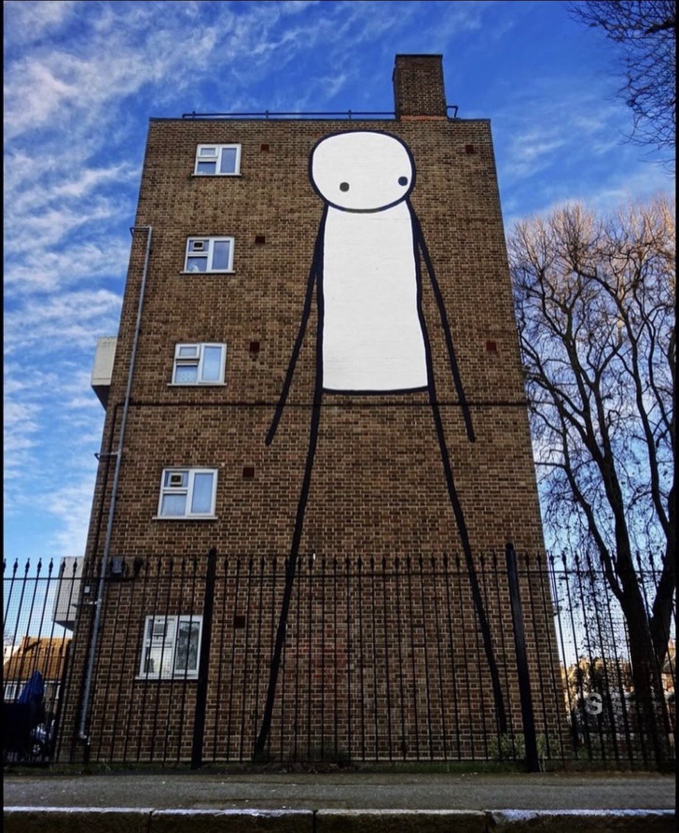 lovestreetart22's tweet image. One of the last remaining STIK murals in Hackney, East London.
#StreetArt #STIK #London
