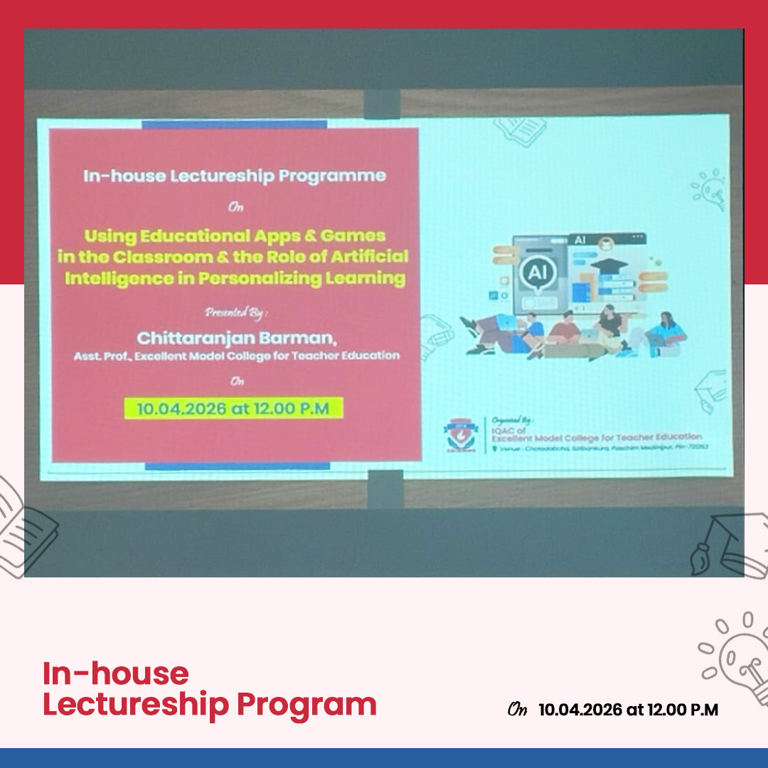 gopsai_online's tweet image. In-house Lectureship Programme on Using Educational Apps &amp;amp; Games in the Classroom &amp;amp; the Role of Artificial  Intelligence in Personalizing Learning.

#lecture #program #educationalcontent #app #game #classroom #artificialintelligence #personalised #learning #education #knowledge