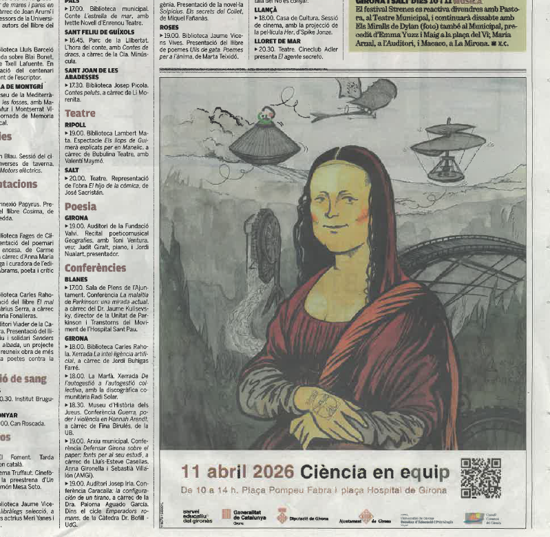 segirones's tweet photo. En veurem demà a la Fira?

🔬72 tallers de ciència en família
⏰ De 10 a 13.30h 
🌎https://t.co/0b4Cd2zaHy https://t.co/cMRn5yJNwB