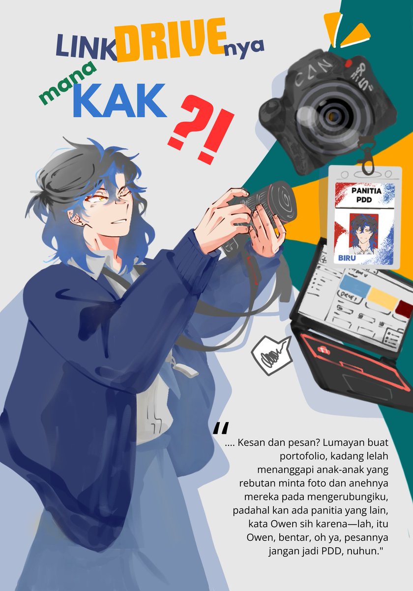 Kenalin, dia yang tugasnya dokumentasiin para murid di majalah ini 📸✨

Ramein kuy 😎
bit.ly/MajalahKisahSe…
#MajalahKisahSekolah