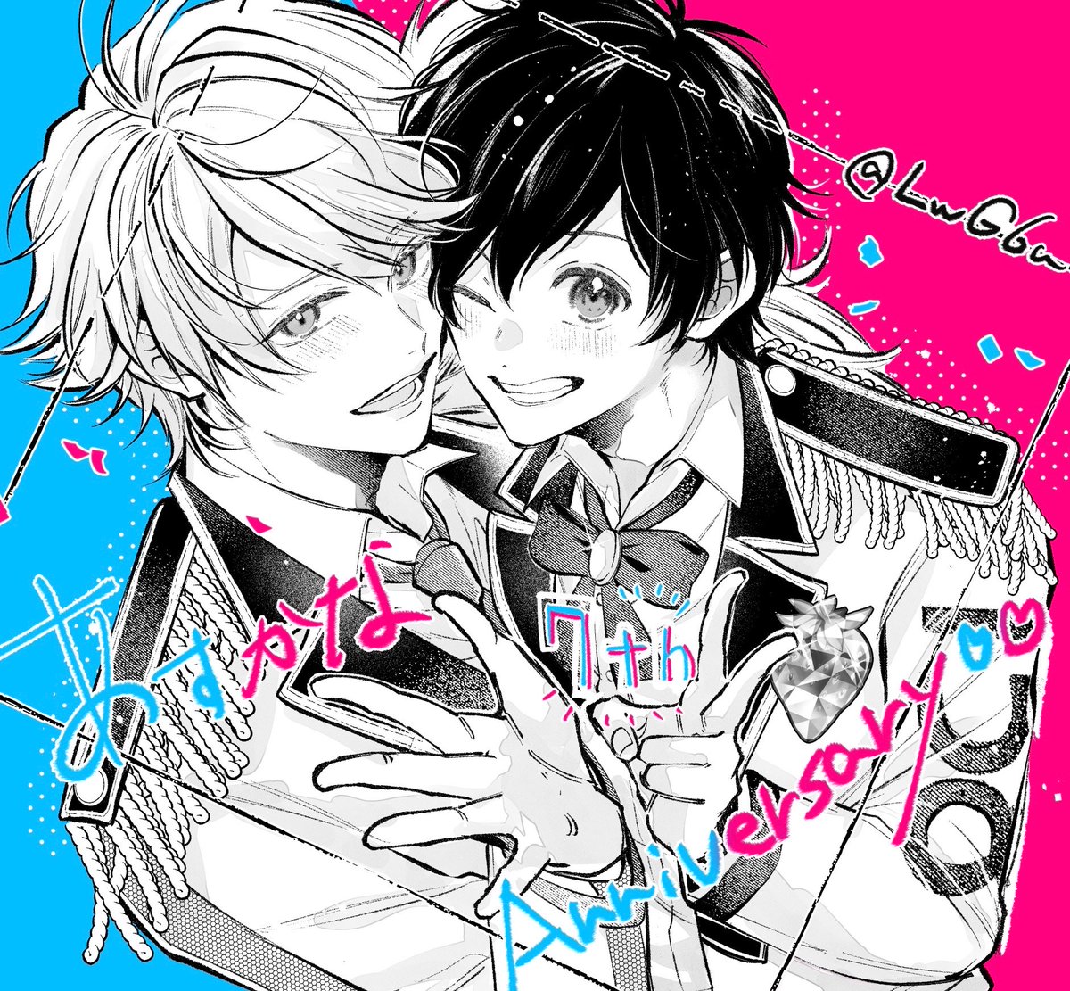 遅くなっちゃったけど😂
あすかなちゃん7周年おめでとう🕊️🍓