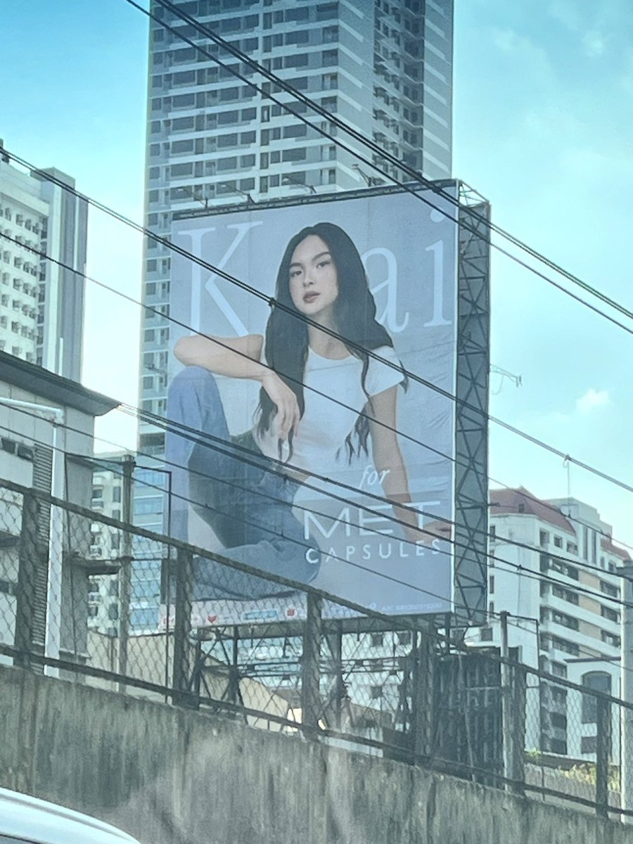 Kaisha’s New Met Tathione Billboard. Grabe, andami na nyang BB sa Met. Thank you so much, Met Fam 🩵

📸: <a href="/EckiGling/">Engr.Gling⁷| IA</a> thanks, engr.