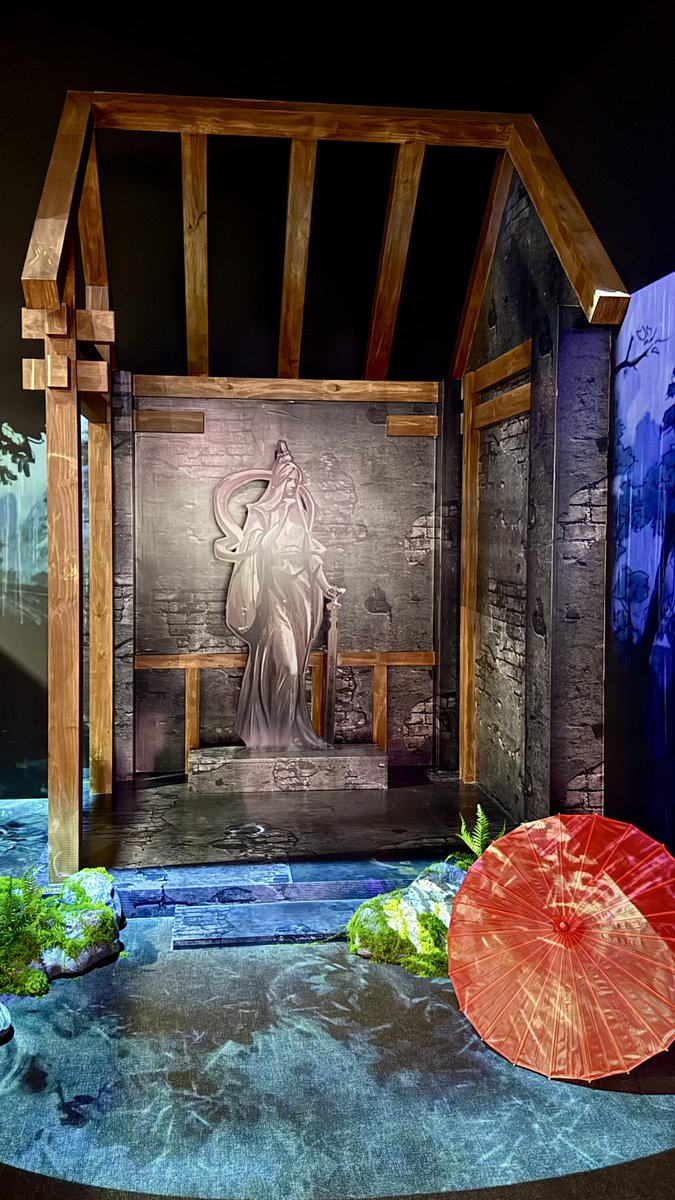 천관사복 애니메이션 한국 원화 전시회 《천지유광》 tweet media