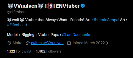 🐺VVuulven🐺 l🔞l ENVtuber tweet media