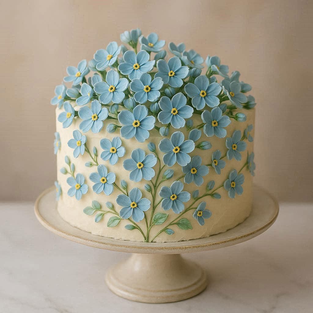 cosmos202509's tweet photo. 勿忘草のケーキ🩵
🩵#AIforgetmenot🎂#AIcake https://t.co/uDn7UVoagt