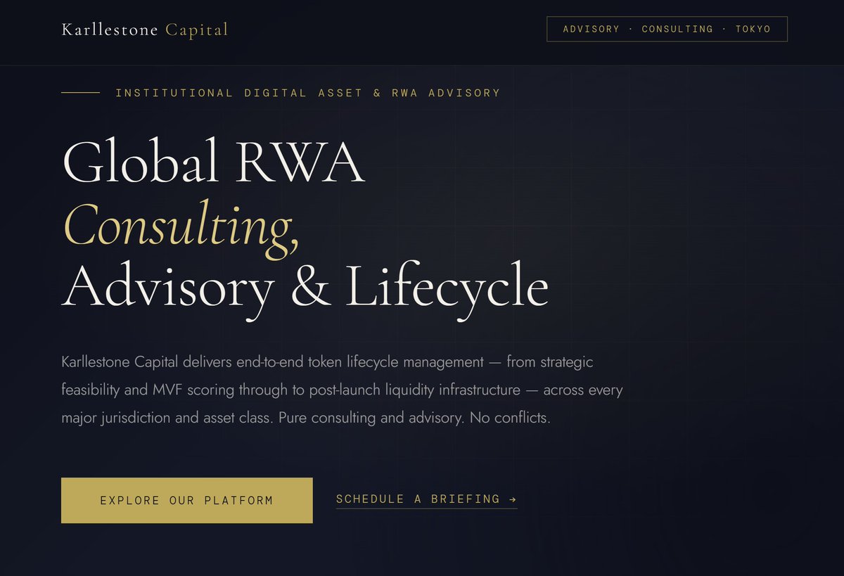 KBTokyo's tweet photo. @Karllestone  #RWA #blockchain #Tokenomics #tokenization #fintech #venturecapital #Japan #Web3‌‌ #digitalasset  #GSR https://t.co/pQihjJfXWT