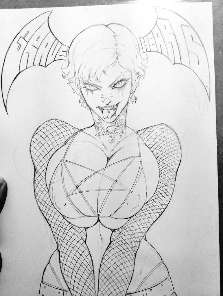NeroUndead's tweet photo. Disease (OC from my project Grave Hearts) Sketch A3 https://t.co/4X6MmOtBpZ