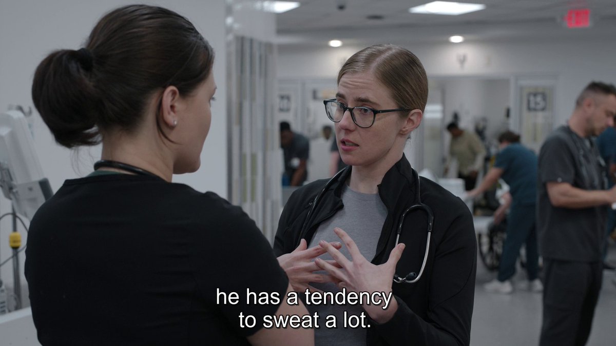 LoonieLunas's tweet image. i'm sorry but it's so goddamn funny that in season one mel notices that langdon sweats a lot after knowing him for only 6 hours and then sure enough this season bro is sweating like a hog the moment he gets stressed. like that's real #romance baby