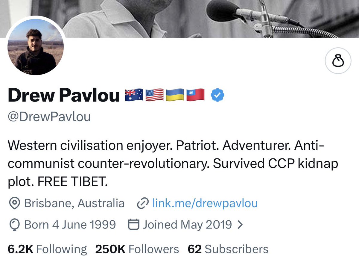 Drew Pavlou 🇦🇺🇺🇸🇺🇦🇹🇼 tweet media