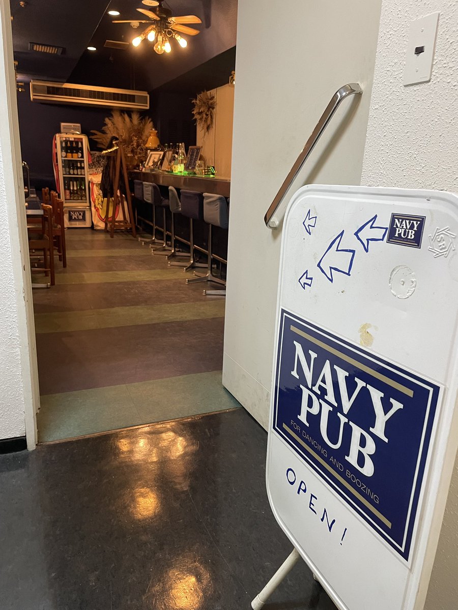 ok_peacek's tweet photo. 明日21:00-NAVY PUBでした。
そんなに集ったりしないので
呑みにいらっしゃいませ。 https://t.co/9dwR5QBDJr
