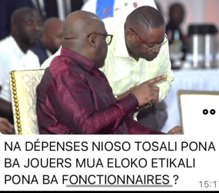 NA DÉPENSES NIOSO TOSALI PONA BA JOUEUR S MUA ELOKO ETIKALI PONA BA FONCTIONNAIRES ?