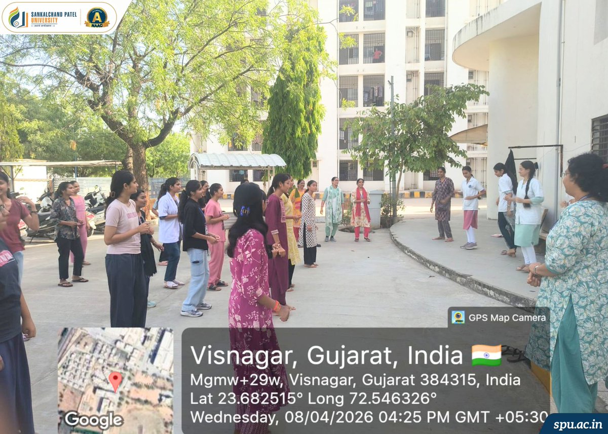 Sankalchand Patel University tweet media