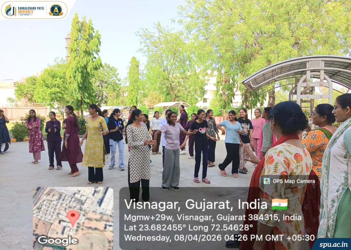 Sankalchand Patel University tweet media