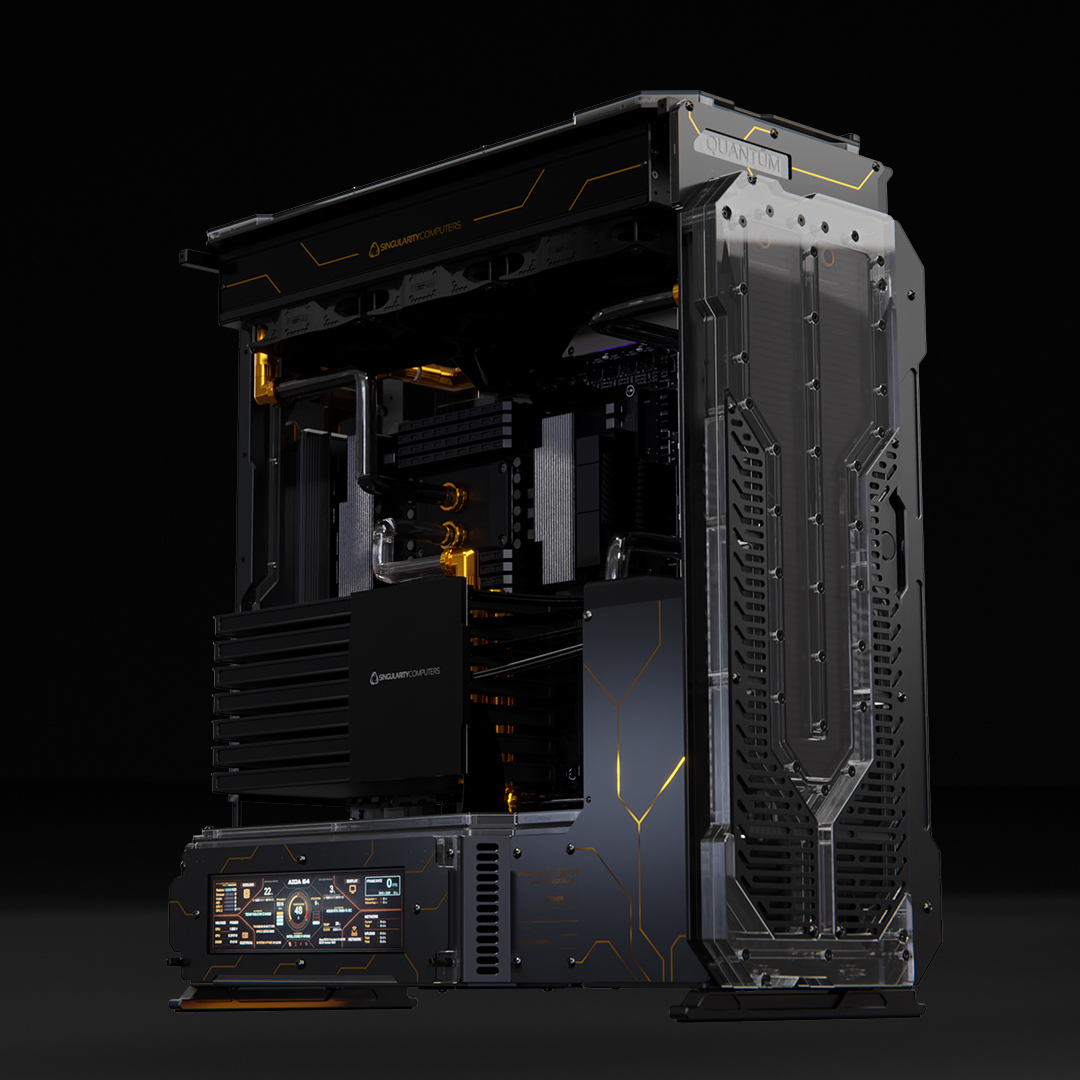 SingularityC's tweet image. Spectre 4 Quantum Workstation Build 🎥
#singularitycomputers #pcbuild #custombuild #watercooledpcaustralia #liquidcooling #custompaint #watercoolingpcbuild #spectre4 #spectrecase #spectre4case #spectrebuild #spectre4build #spectre4quantum #techvideo #buildvideo