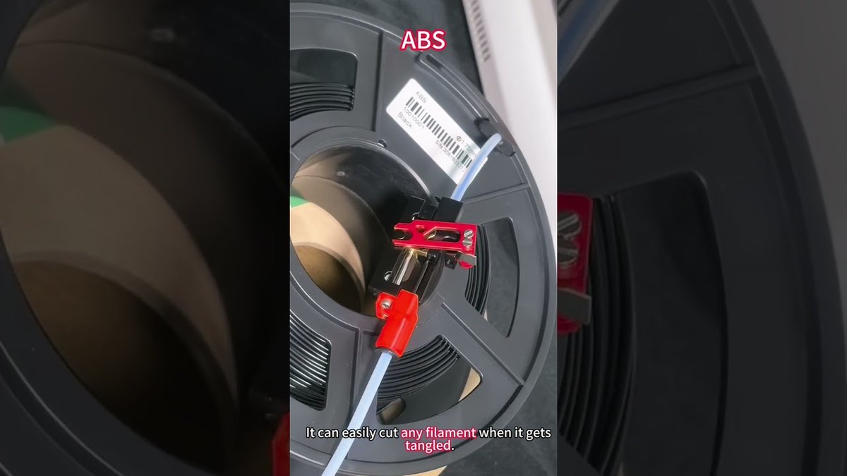 YuTR0N's tweet image. 3D MELLOW から新しい動画が投稿されたよ！: 
MELLOW filament cutter Tangle Guard#3dprinterupgrade #3dprinting #3dprint
youtube.com/watch?v=exTjYp…
#3dmellow
#3dプリンター