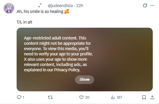 shatcey's tweet photo. @judeandisla I wonder... https://t.co/e1SpyykgGD