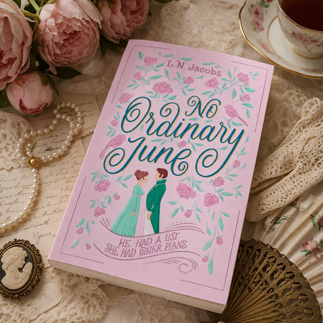 maryanneyarde's tweet image. ✨ PRE-ORDER NOW ✨

No Ordinary June by L. N. Jacobs 💐

Miss June believes in true love.
The Earl of Kendall believes in practicality.

One wager. One Season. One impossible choice.

Only 0.99 on #Kindle for a limited time.
maryanneyarde.blogspot.com/2026/04/no-ord…

#RegencyRomance #mustread
