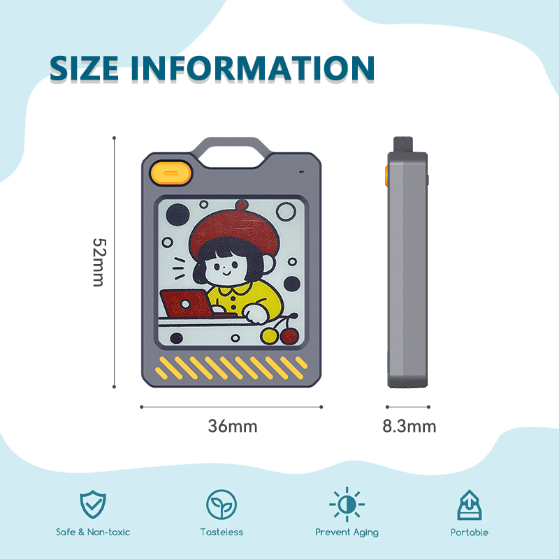 pickSmart2025's tweet photo. Small Size, Big Impact — Meet Our New 1.54” Color E-Ink Tag

We’re excited to introduce our latest innovation: 1.54-inch color Bluetooth E-Ink label, designed for simplicity, flexibility, and creative applications.

#EInk #ElectronicInk #SmartTag #BluetoothTag #DigitalLabel #IoT https://t.co/6M8U5ofDHN