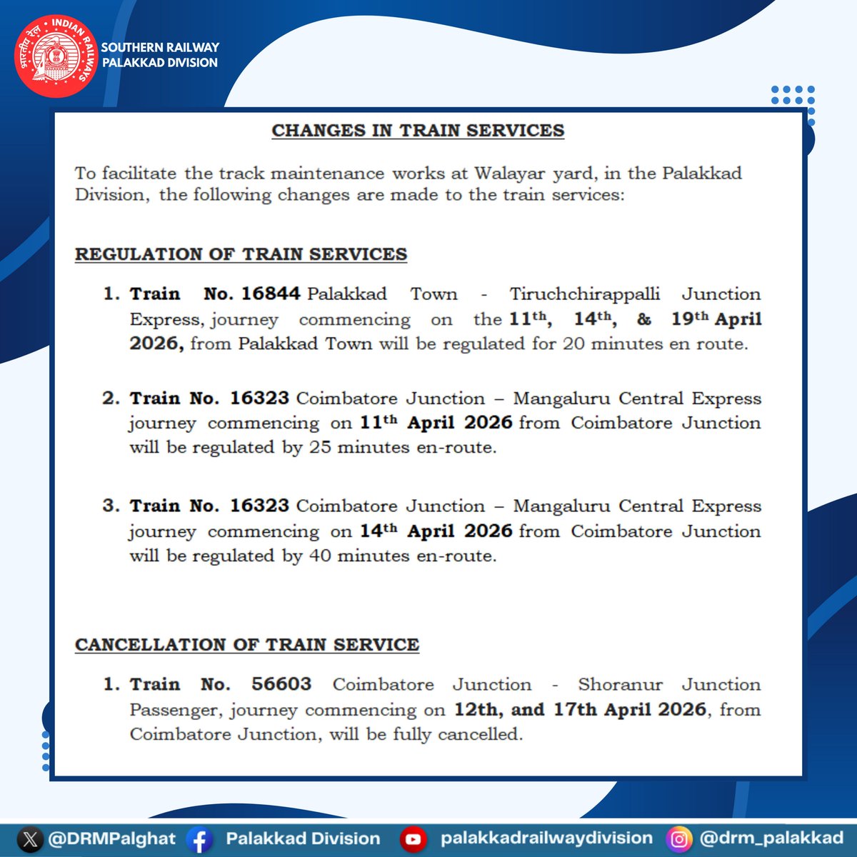 Palakkad Division tweet media
