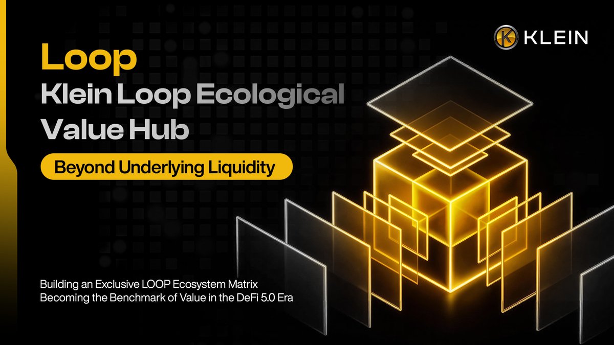 KleinLoop_Defi's tweet photo. Klein Loop acts as a stable, deflationary “value vault,” but a thriving ecosystem needs high-frequency activity. LOOP is the utility token that powers this layer without affecting Klein’s stability. In prediction markets, LOOP is used and partially burned, creating organic deflation. In the Launchpad, it is staked or locked for project access, reducing supply. In GameFi, it serves as a cross-game currency for fees, upgrades, and consumption. In SocialFi, it represents access, reputation, and monetized attention. Together, these use cases create a flywheel where LOOP is continuously locked and spent, driving demand while preserving Klein as the stable base asset.
https://t.co/DP5lbpnDRC