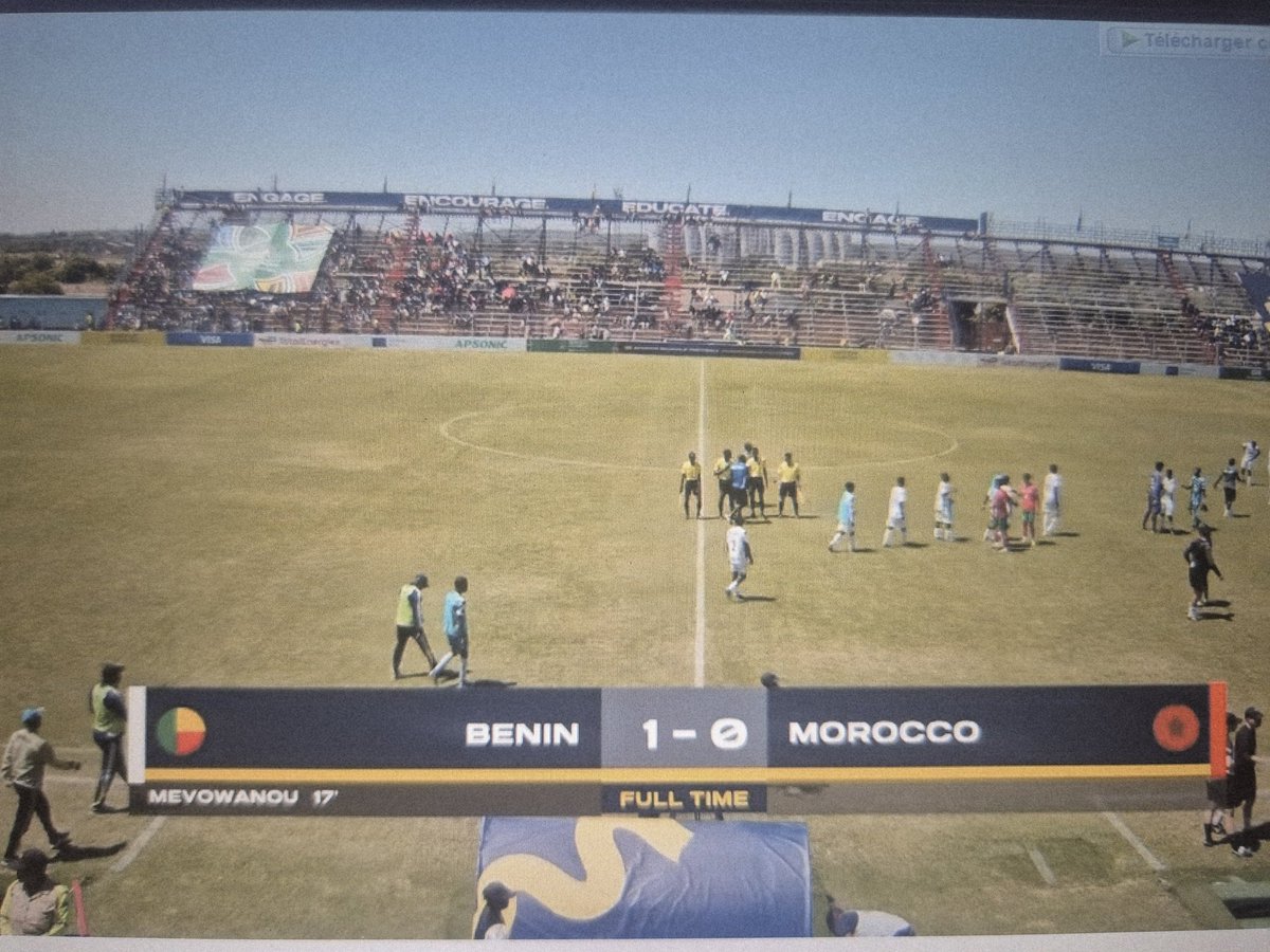 GIsBack2's tweet photo. Les marocains viennent d'être malaxés par le Benin. Ca sera quoi l'excuse aujourd'hui ? Le vaudou peut-être 🤣🤣🤣 https://t.co/m14bp6j7MV